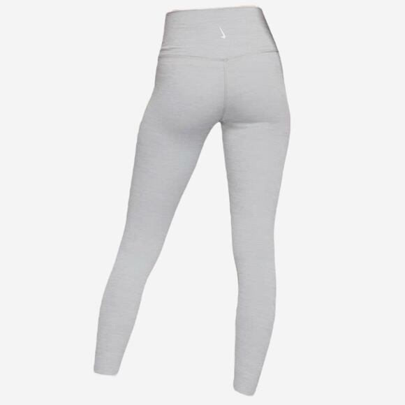 Nike Leggings Women's Size Medium Yoga 7/8 Gray CU5360-073 - Picture 4 of 8